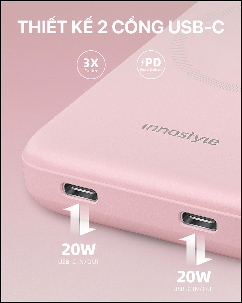 Innostyle Magsafe iPhone Apple Watch Powermag Duo 2 in 1